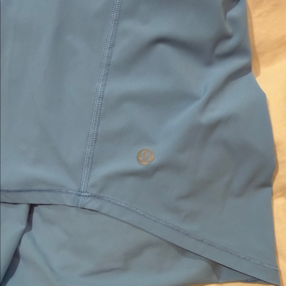Lululemon 2 Sculpt Short-sleeve Women's Pink and Blue Tops - Picture 3 of 7